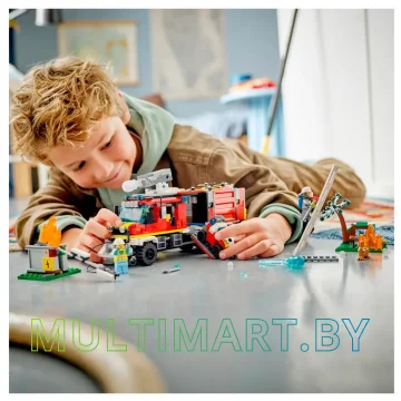 Конструктор LEGO City 60374 Машина пожарного расчета картинка 13